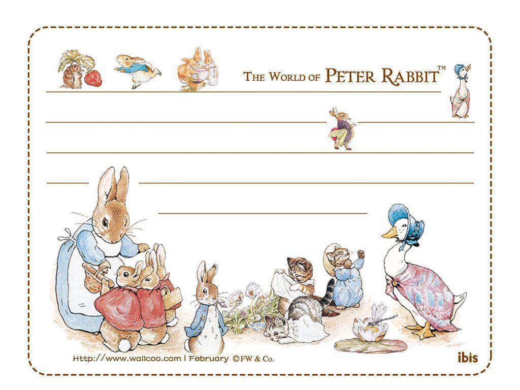 Peter Rabbit Wallpaper