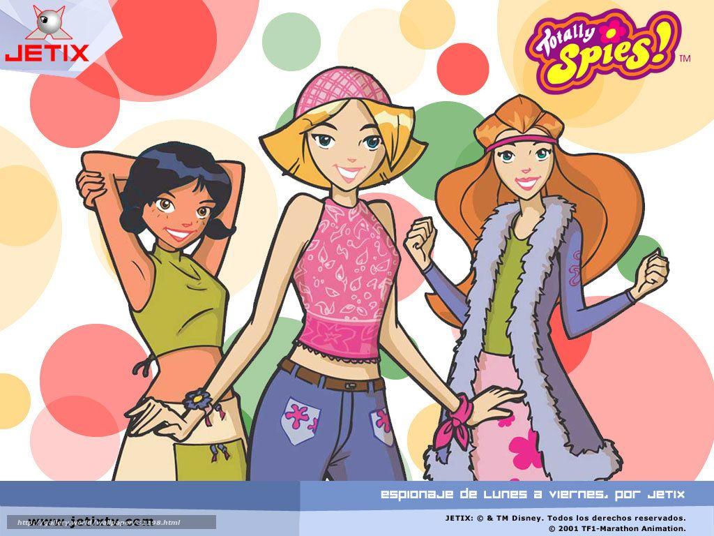 Download wallpaper Тоталли Спайс!, Totally Spies!, film, movies