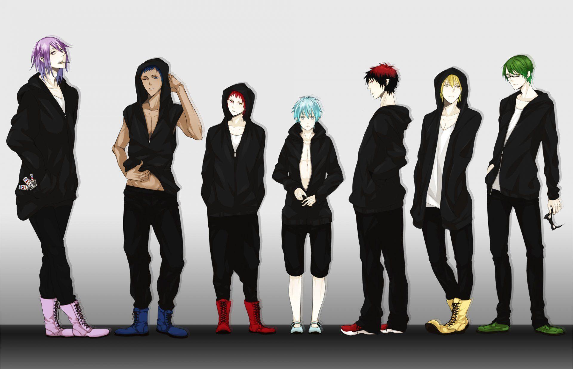 kuroko no basket basketball kuroko akashi seijuurou aomine daiki