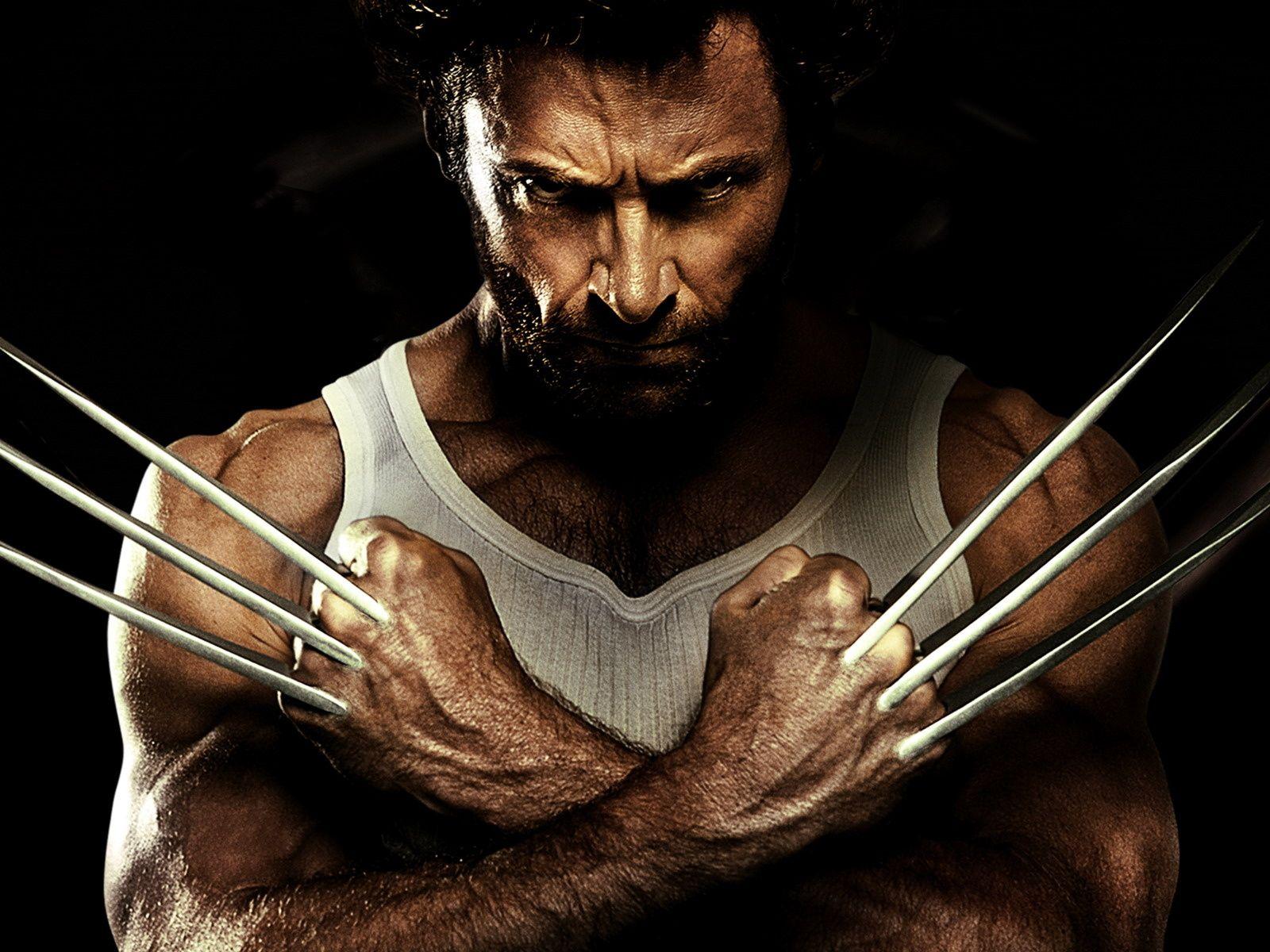Hugh Jackman (Logan) In X Men Origins: Wolverine 02 Wallpaper