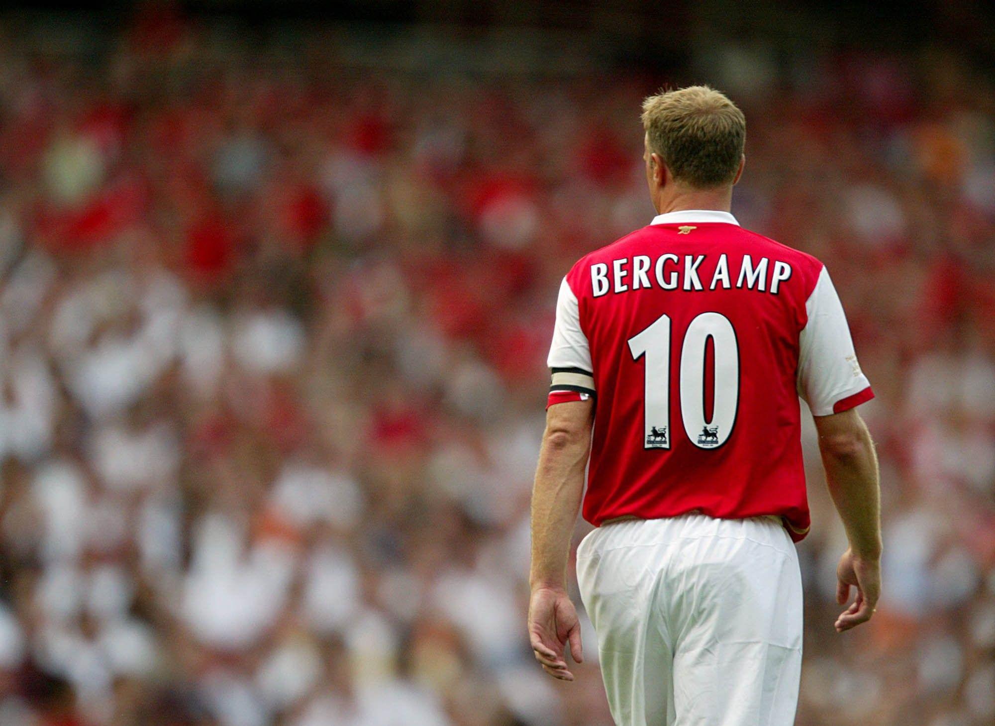footballers, Dennis Bergkamp, Soccer, Arsenal Wallpaper HD