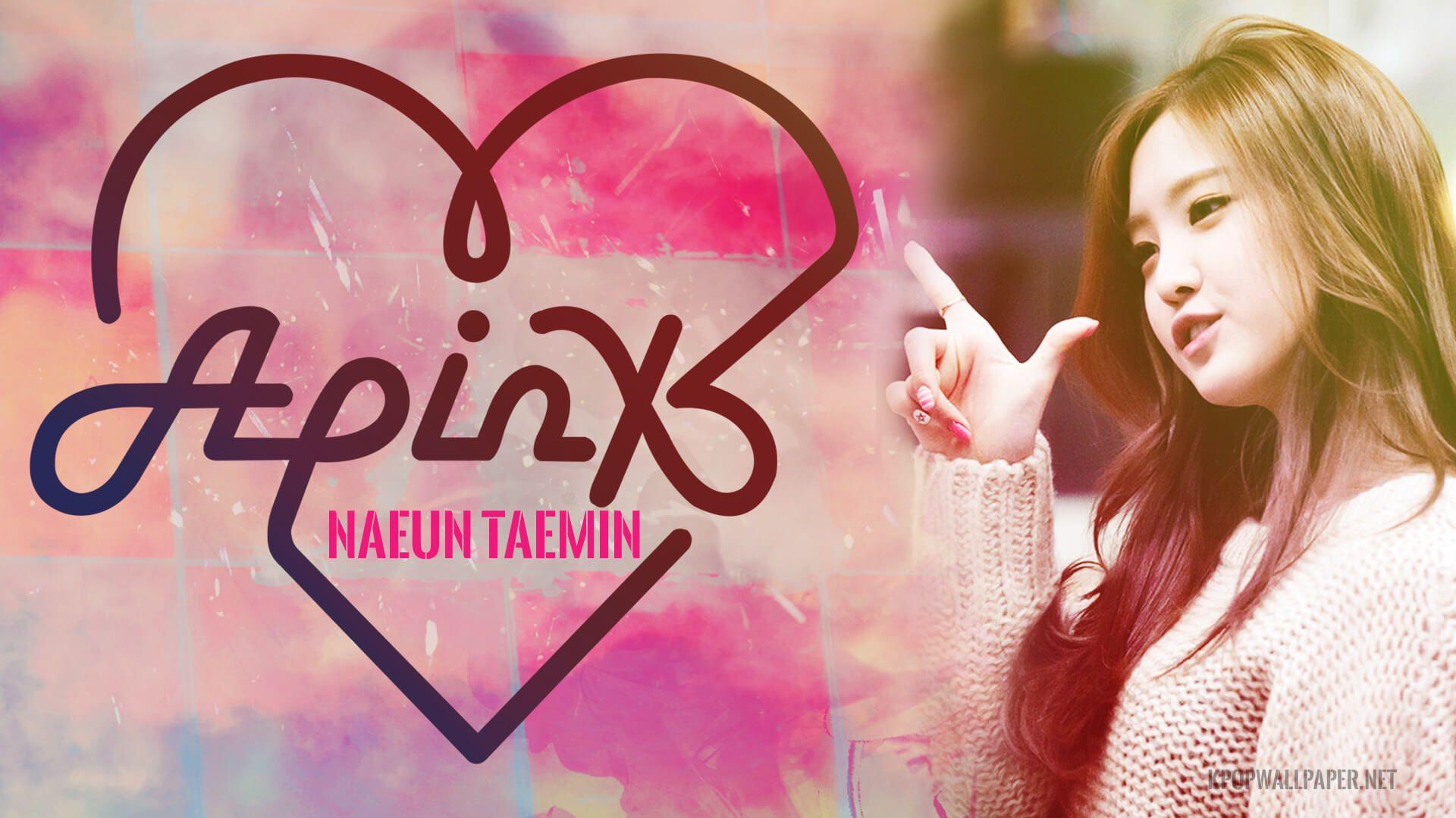 A Pink Naeun Taemin Wallpaper. K Pop Wallpaper