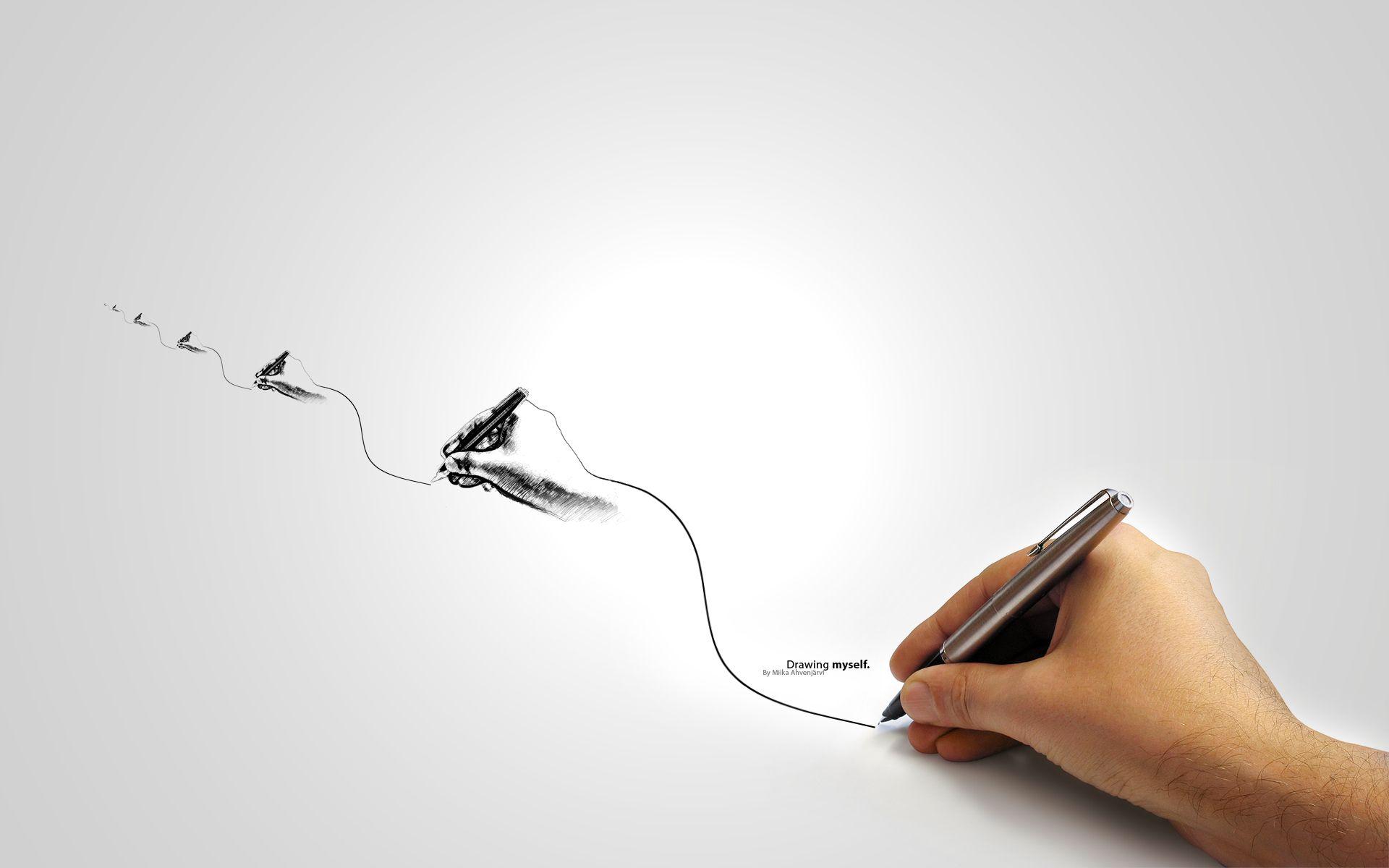 Draw on Your Desktop with These Illustrated Wallpaper