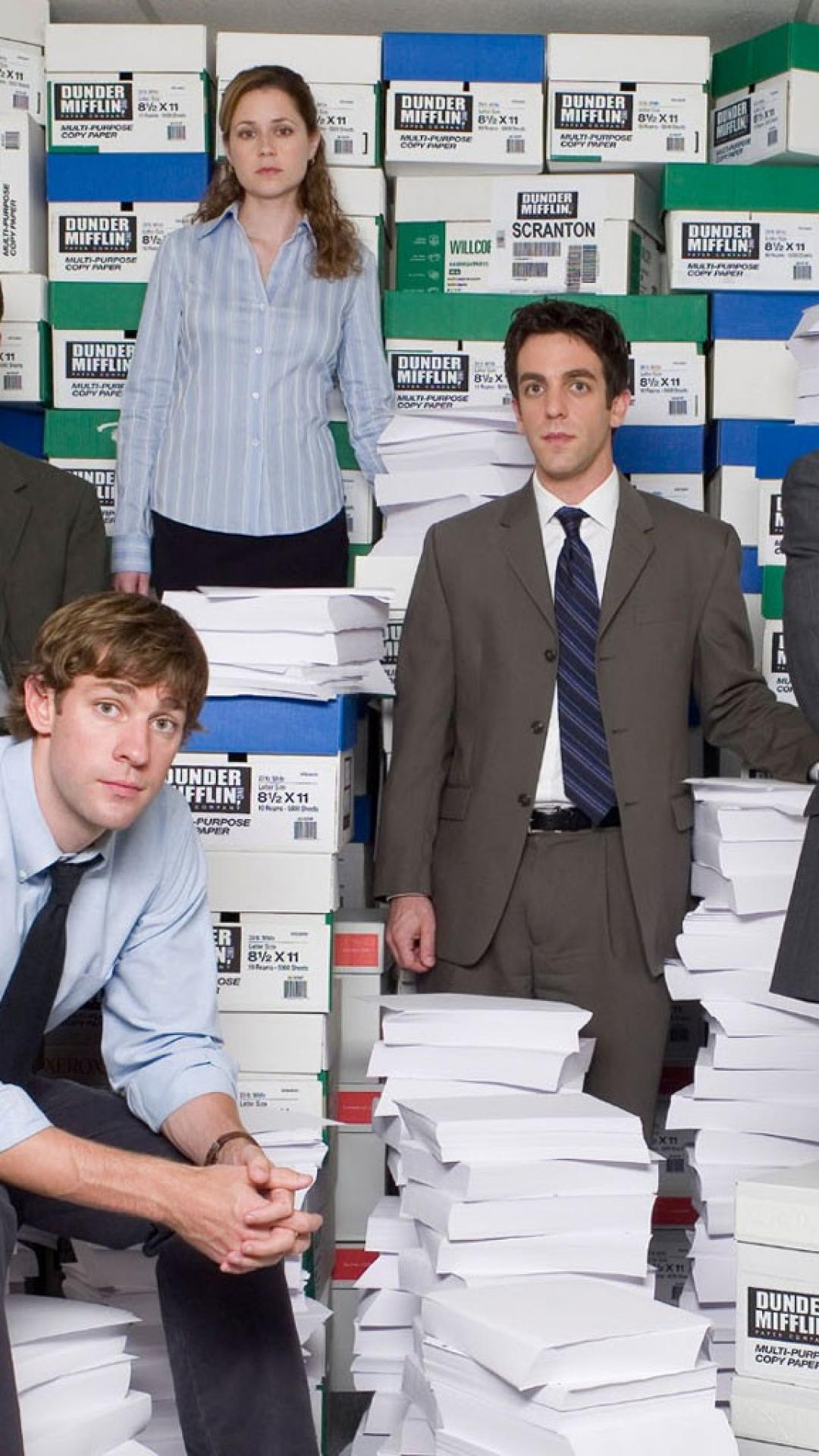 ScreenHeaven: B J Novak Jenna Fischer John Krasinski Rainn Wilson