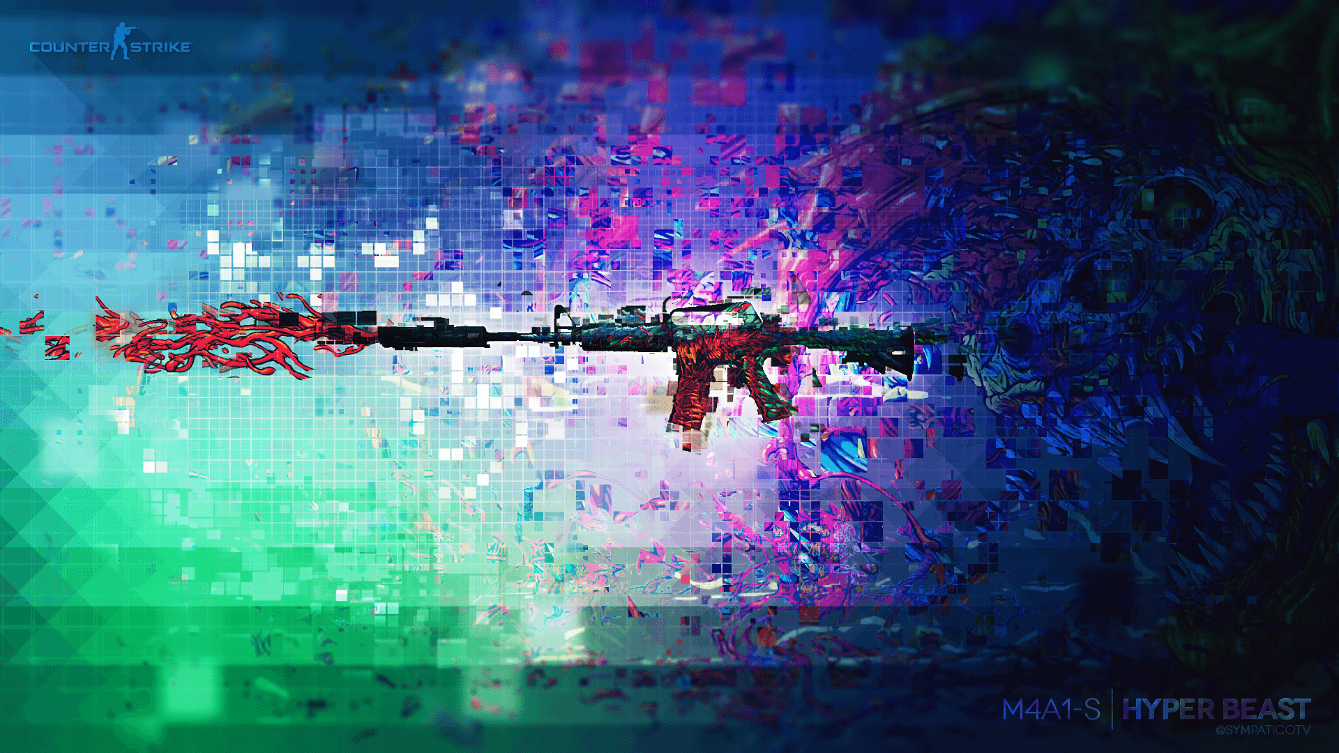 M4A1 S Hyperbeast. CS:GO Wallpaper And Background