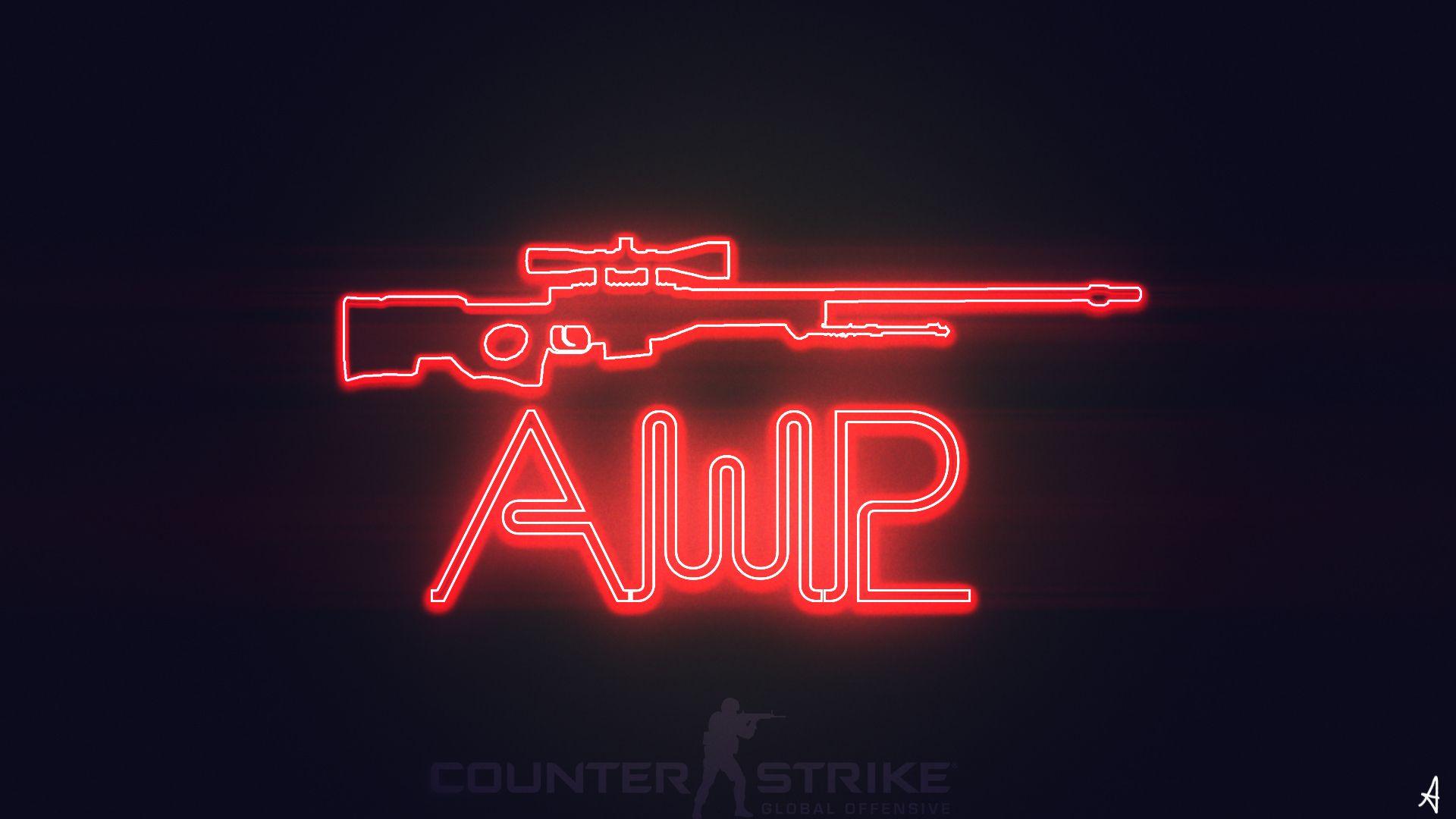 CS:GO AWP WALLPAPER NEON