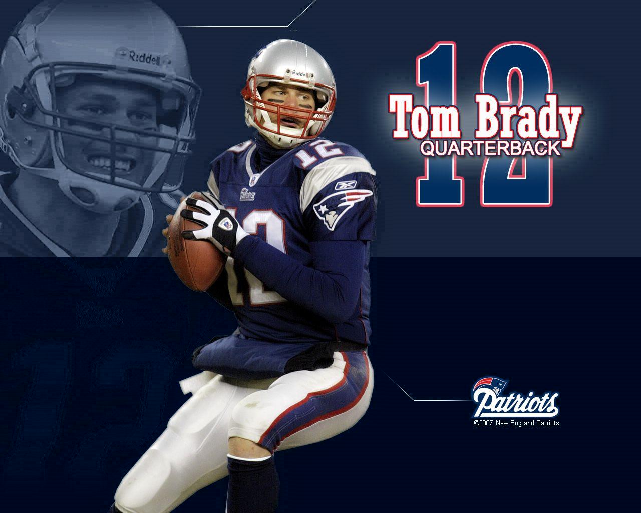 New England Patriots Tom Brady Wallpapers Wallpaper Cave