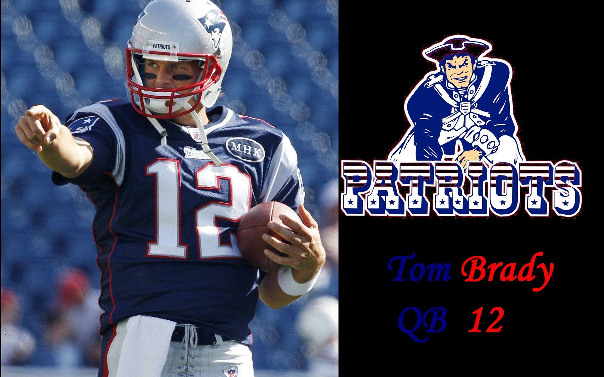 NFL New England Patriots Tom Brady QB 12 1920x1200 WIDE NFL / New