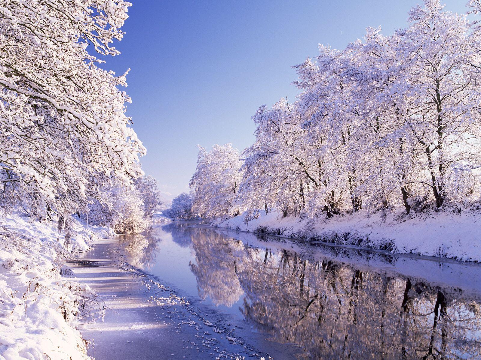River Bann, Northern Ireland Nature Winter Snow Seasons