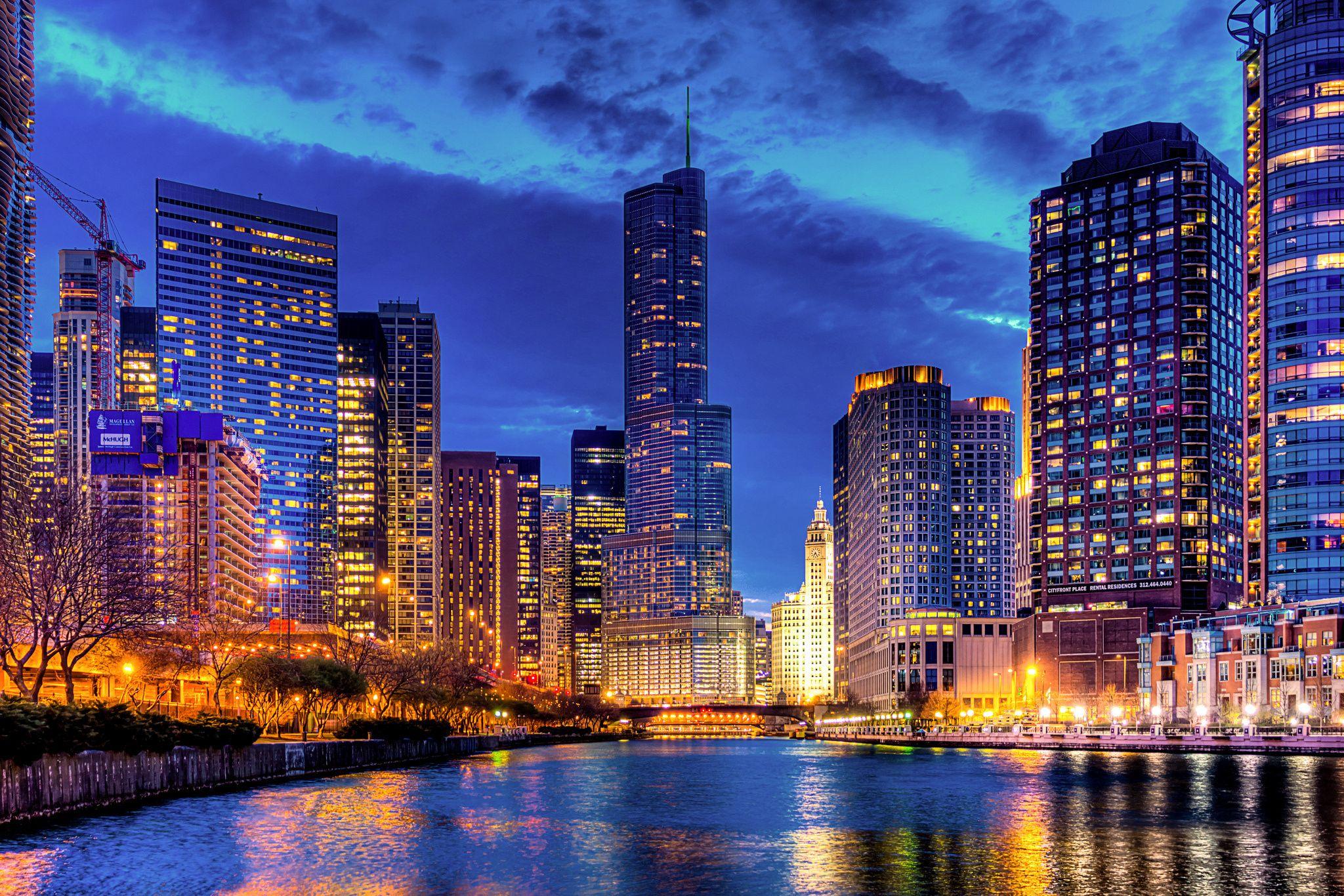 Chicago, Illinois, USA HD wallpaper