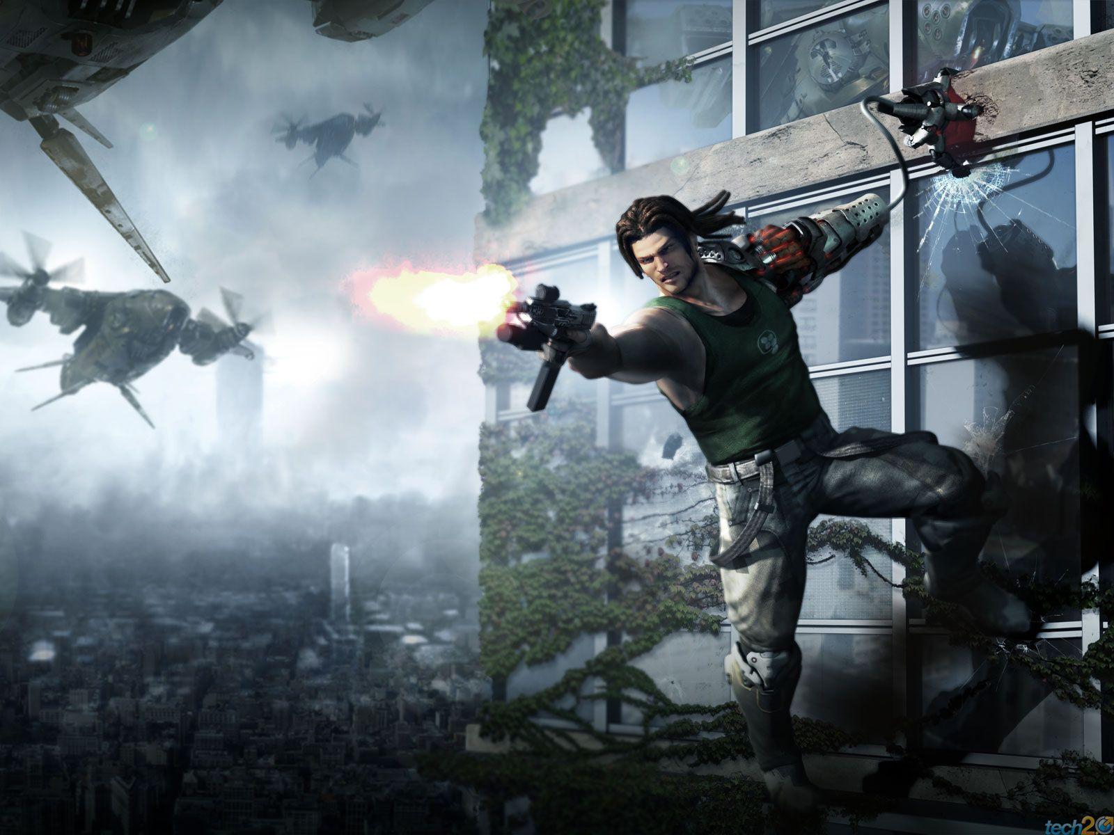1600x1200px Bionic Commando Wallpaper