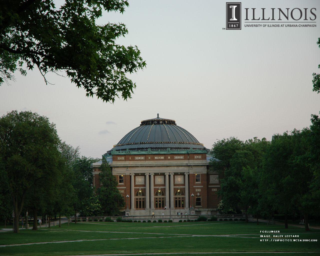 Historical Desktop Wallpaper: Urbana Champaign Campus: Phantasm Photographic Presevation Project: A Photographic Record Of The University Of Illinois