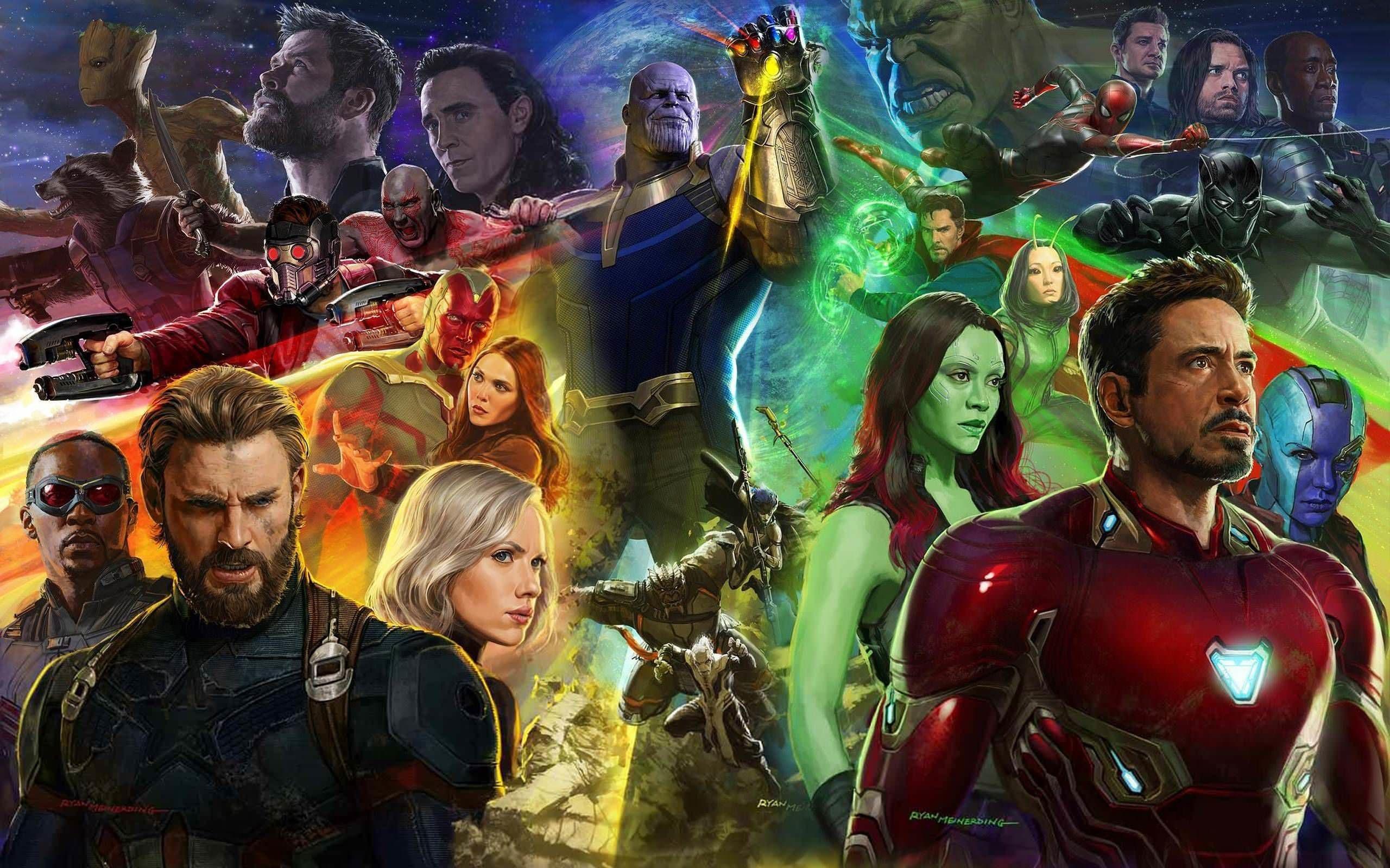 Download End Begins Here Avengers Infinity War Wallpaper  Wallpaperscom