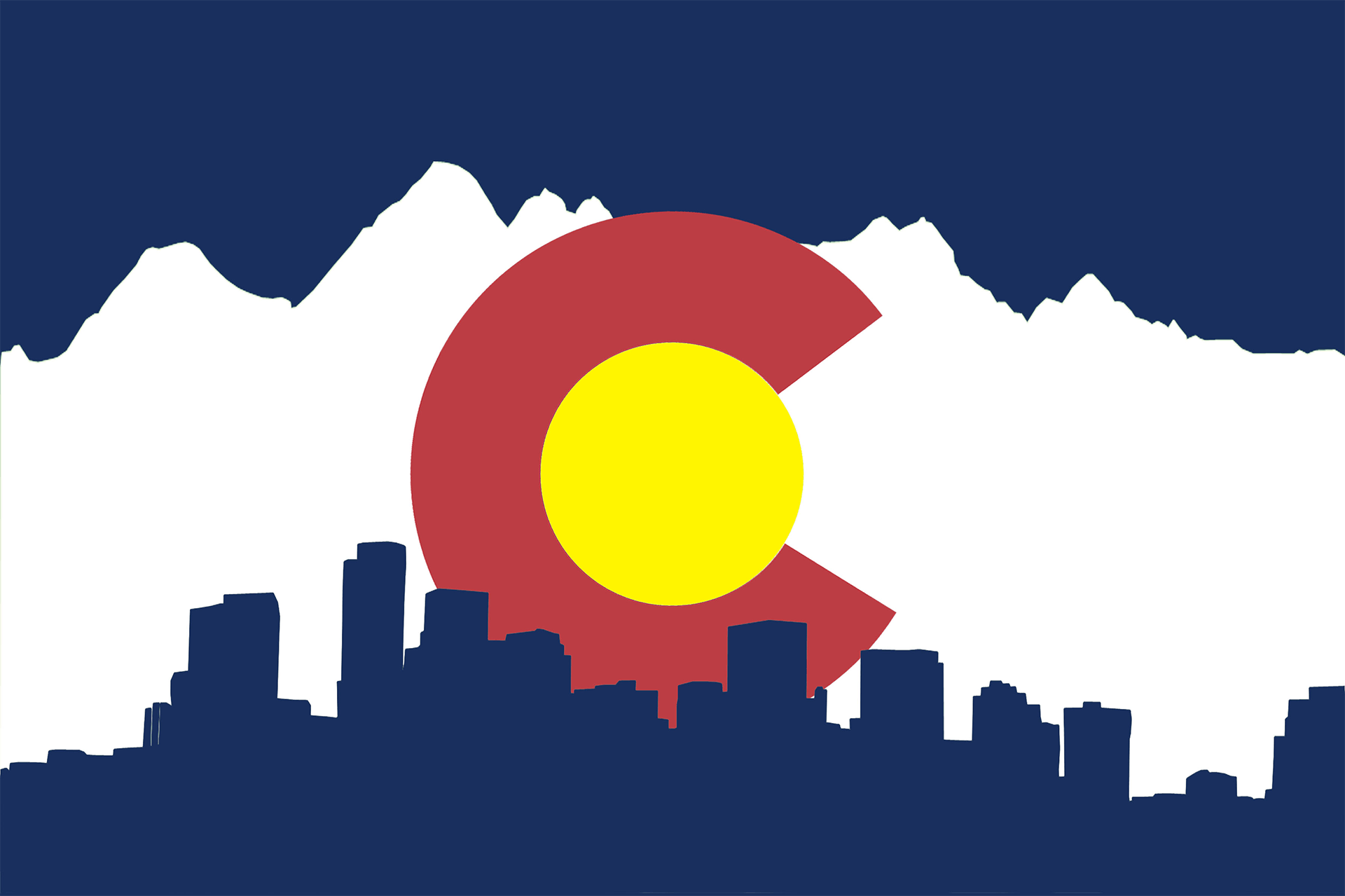 Colorado Flag I Designed (x Post From R Wallpaper)