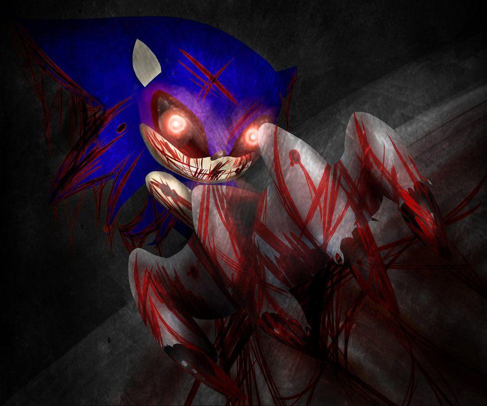 Sonic Vs Sonic Exe, Sonic.EXE HD wallpaper