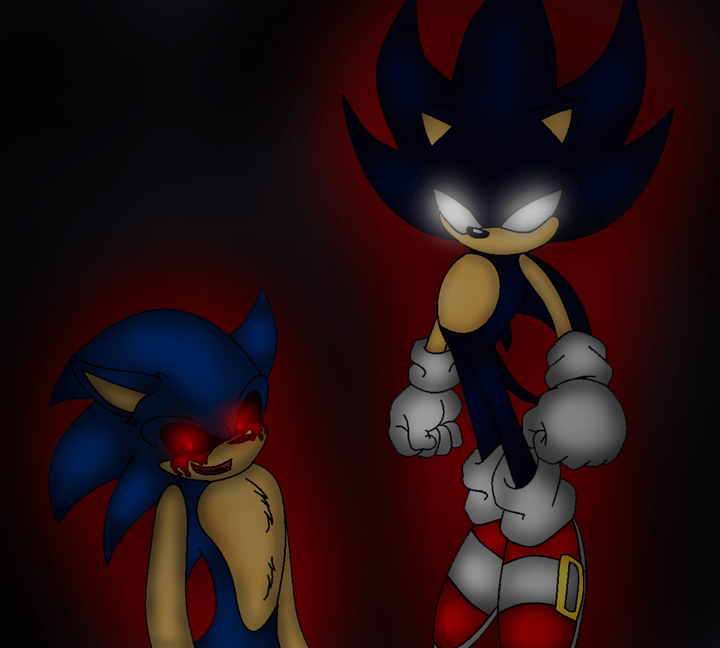 Sonic exe and Dark Sonic