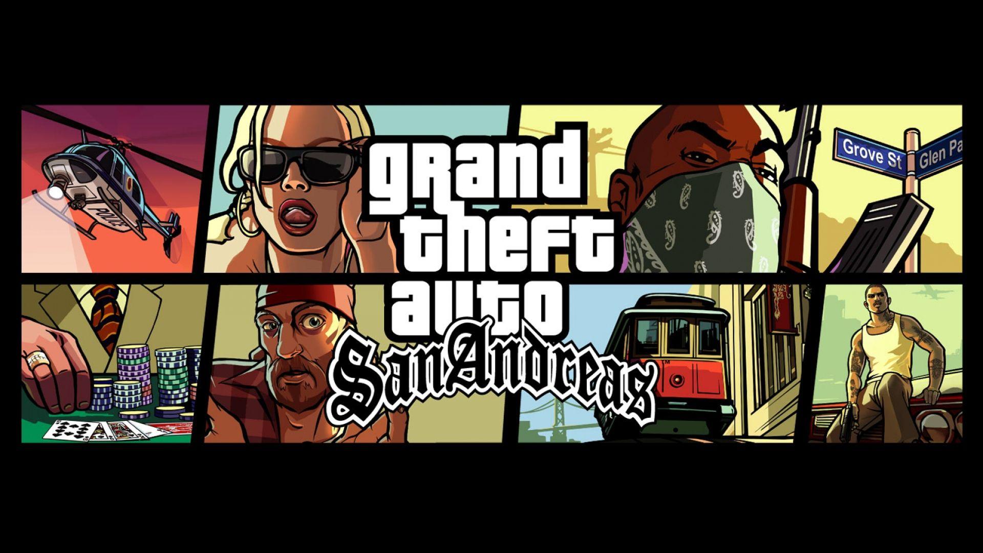 GTA San Andreas Artworks & Wallpapers