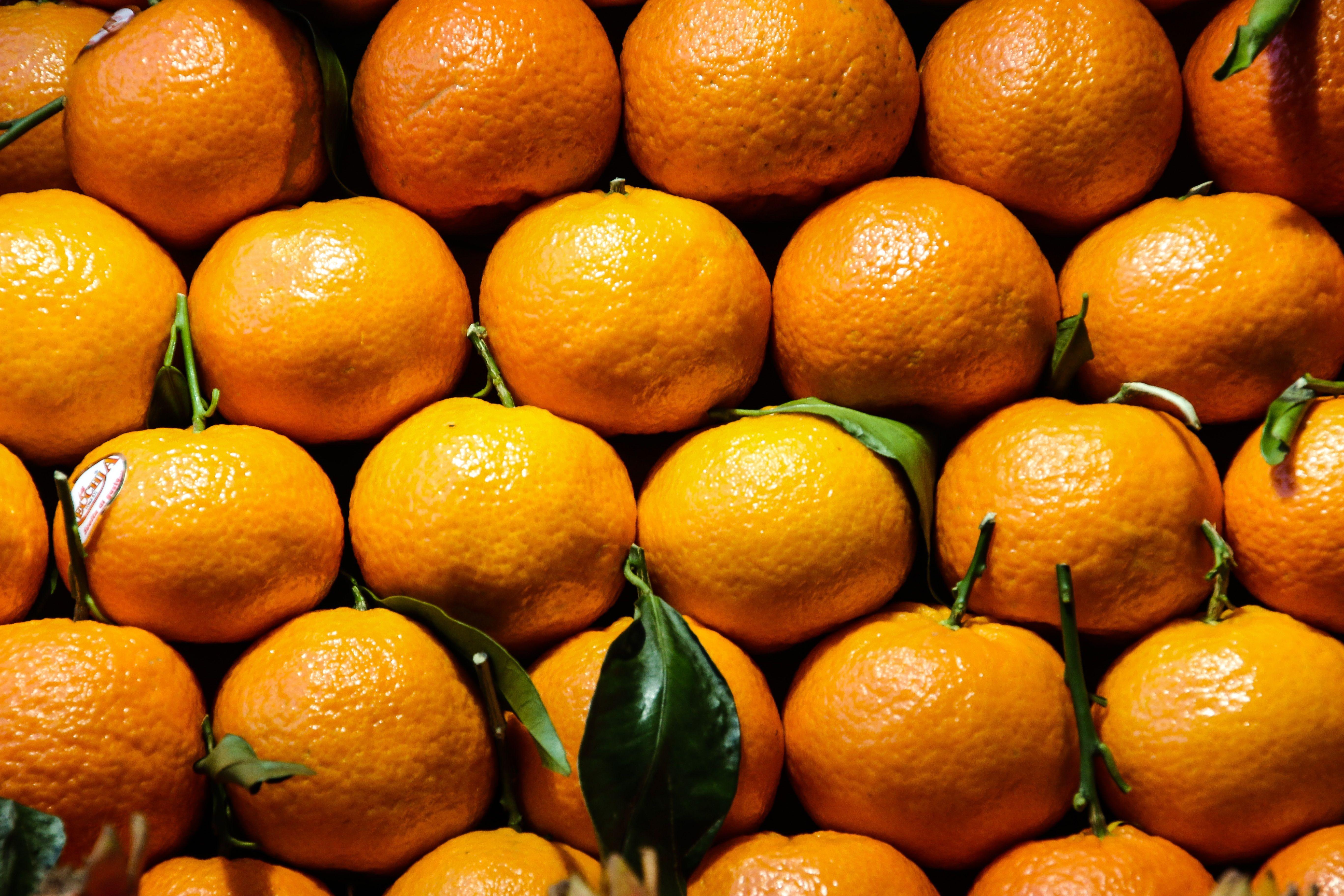 Wallpaper Tangerine, Citrus, Fruit, Vitamins HD, Picture, Image