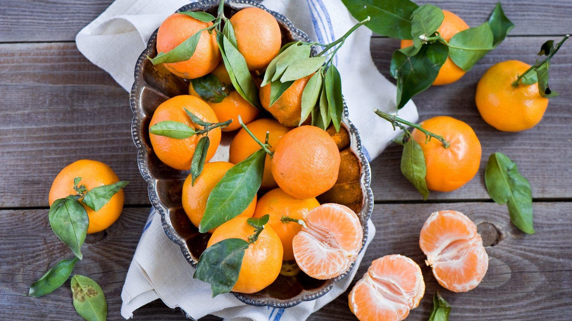 Tangerine Tag wallpaper: Citrus Bokeh Still Tangerine Orange 3D