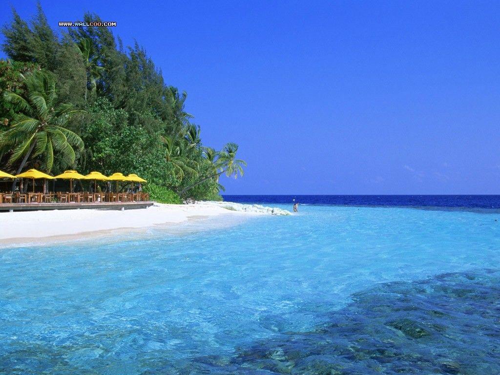 Dock, Republic of Maldives. Wallcoo Travel. Maldives