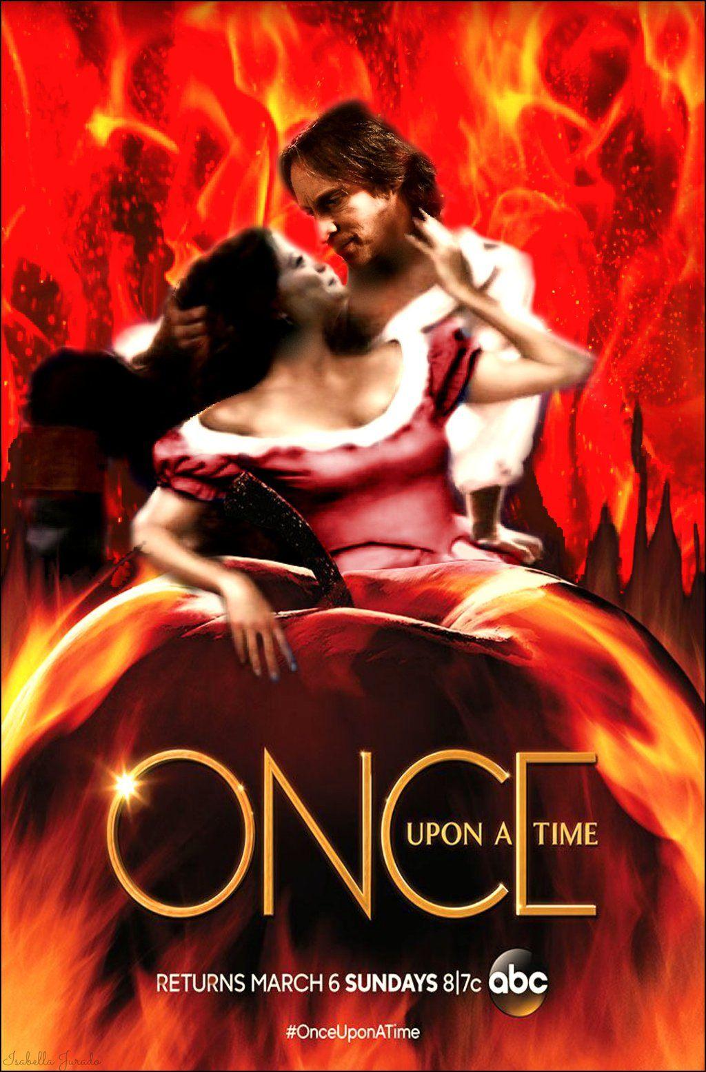 Once Upon A Time Season 5B Rumbelle Poster