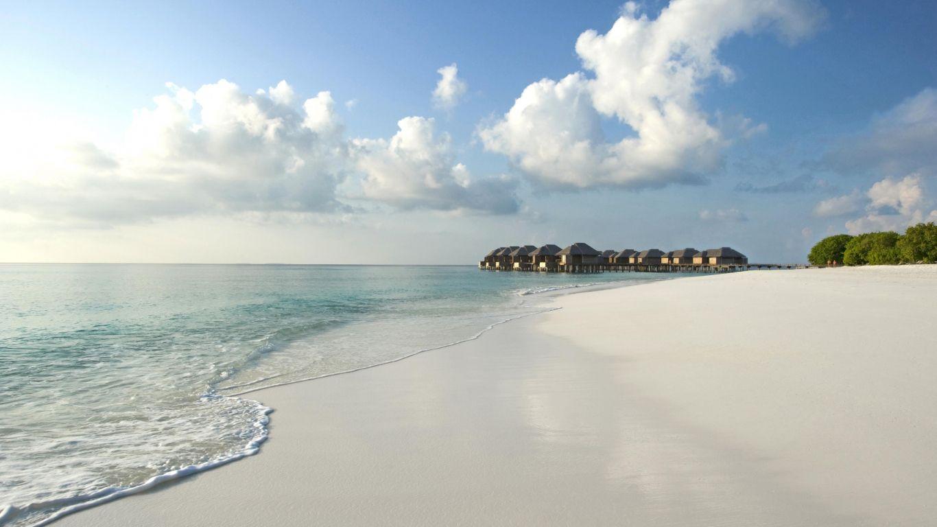 Wallpaper maldives, beach, sand, sea, tropics. Photohop