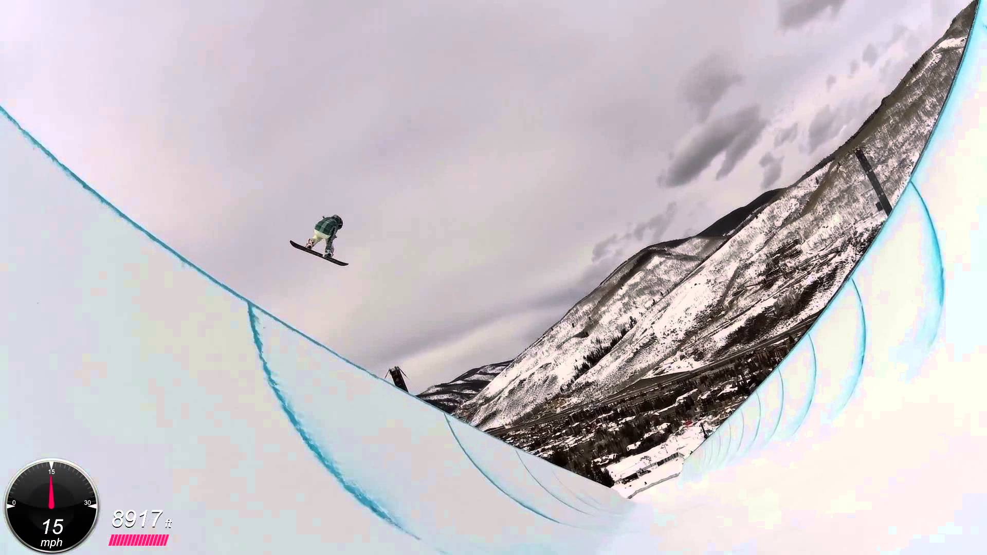 US Open Halfpipe POV Preview with Chloe Kim and the Garmin VIRB