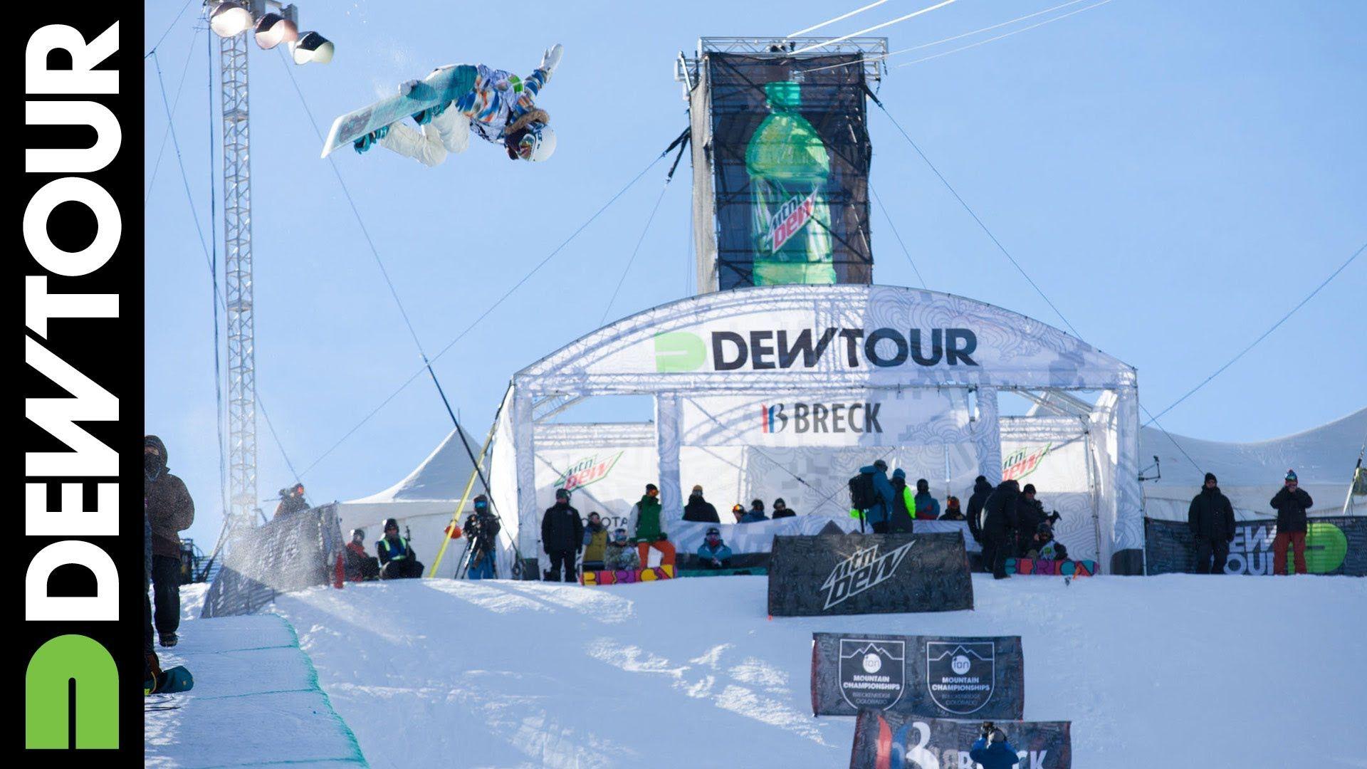 Chloe Kim's Run from Snowboard Superpipe Final, Dew Tour iON
