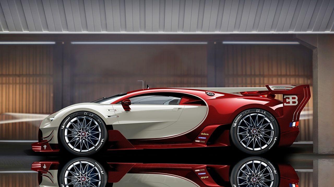 Photos BUGATTI Veyron EB 16.4 sports car Luxury Side automobile