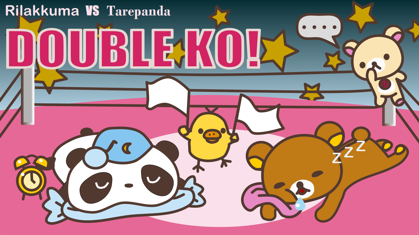 Rilakkuma Tarepanda Double Knock Out By H Jiancheng