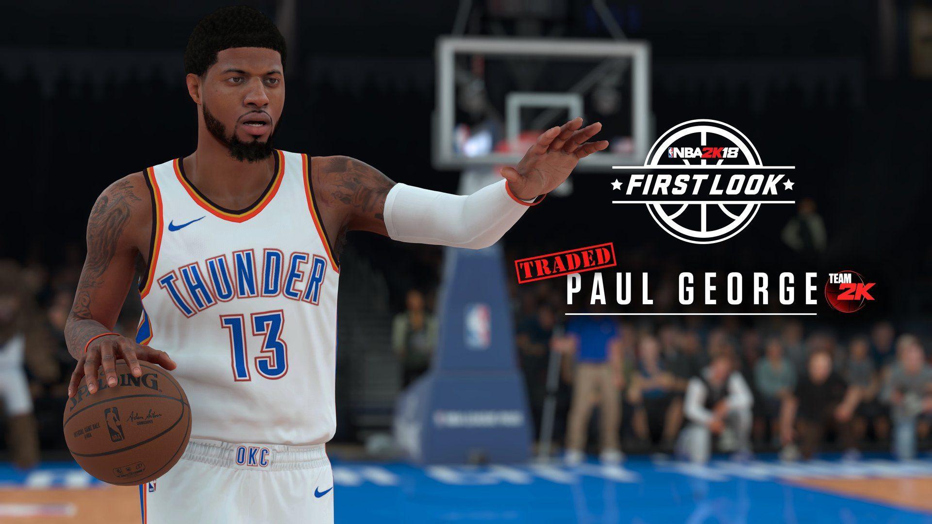 First 'NBA 2K18' screenshots show star players like Paul George