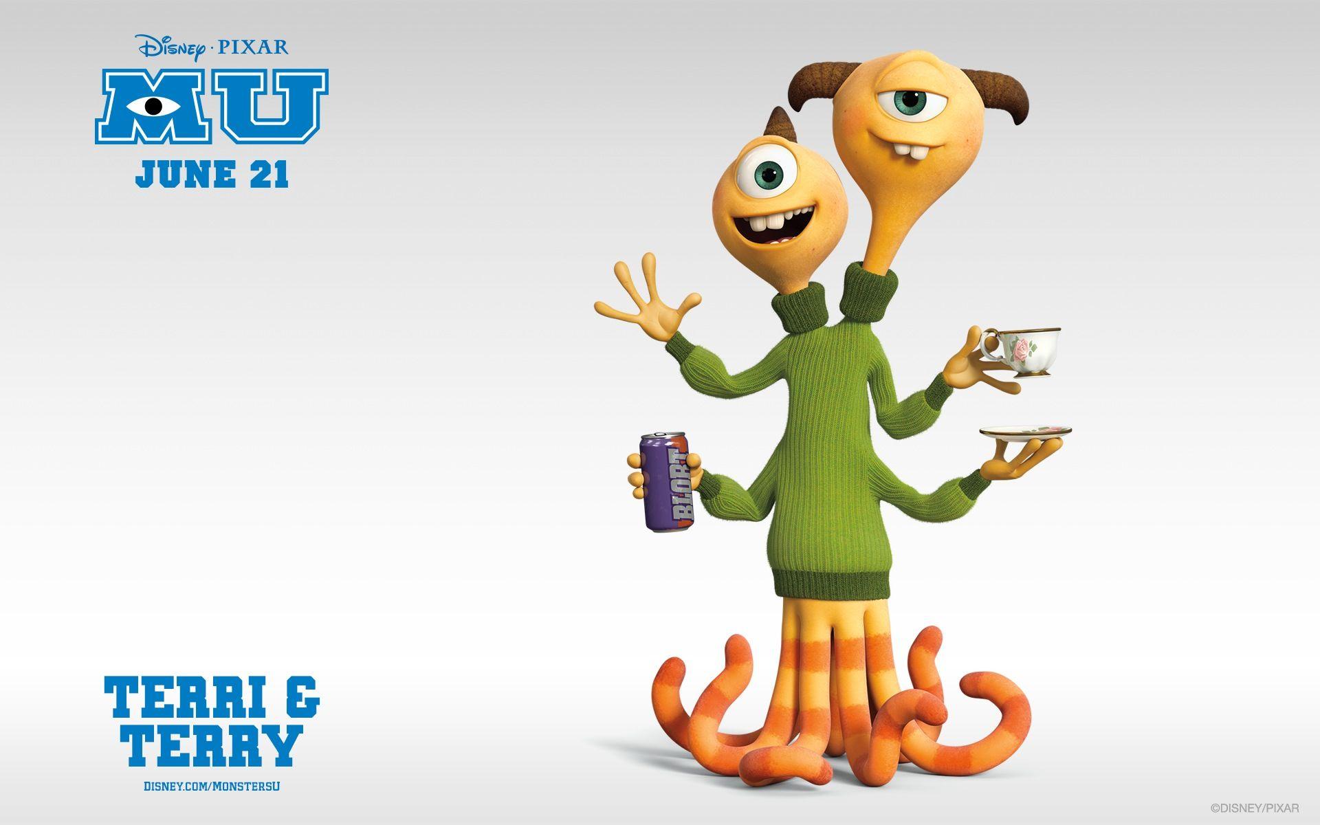 Monsters University Full HD Wallpaper