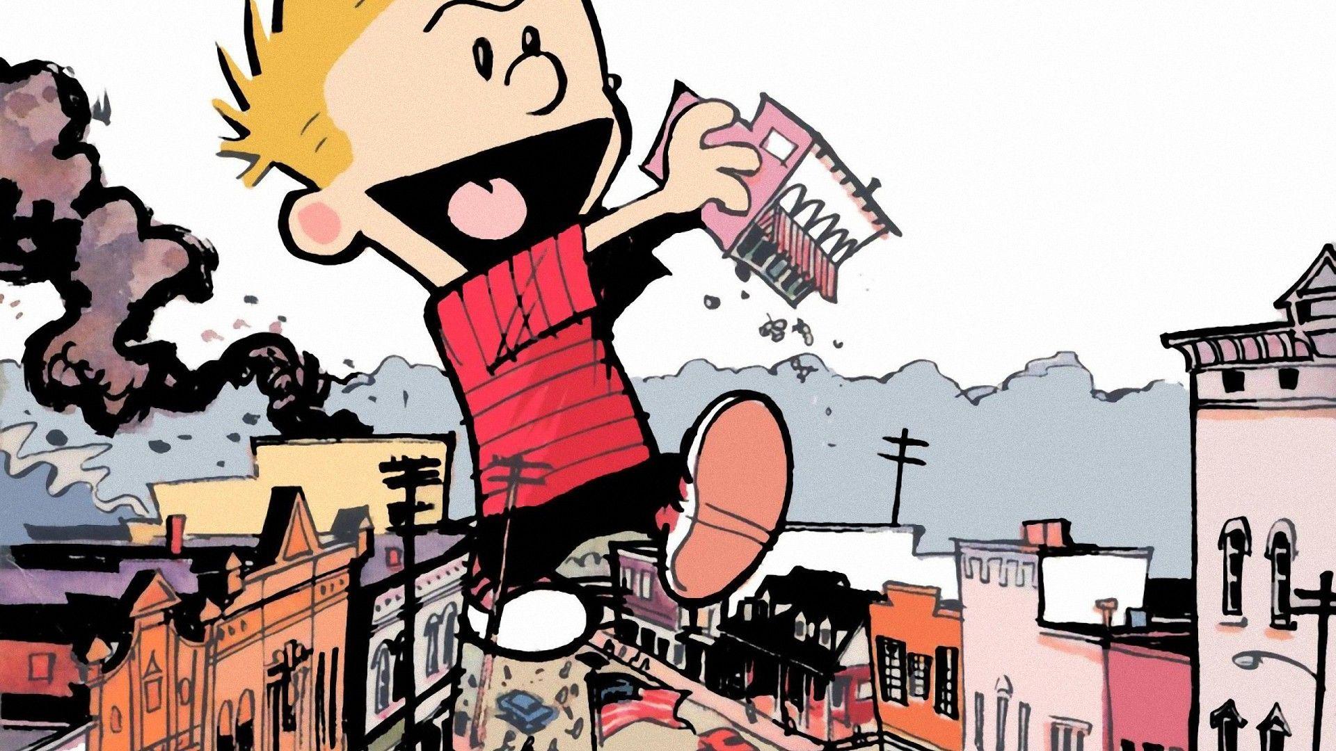 Cartoon Boy Wallpaper HD Background