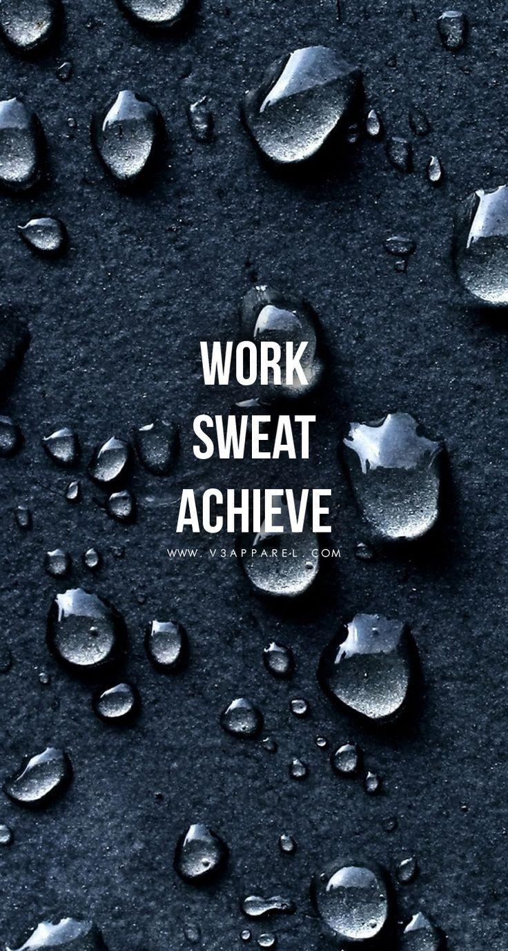 fitness quote background