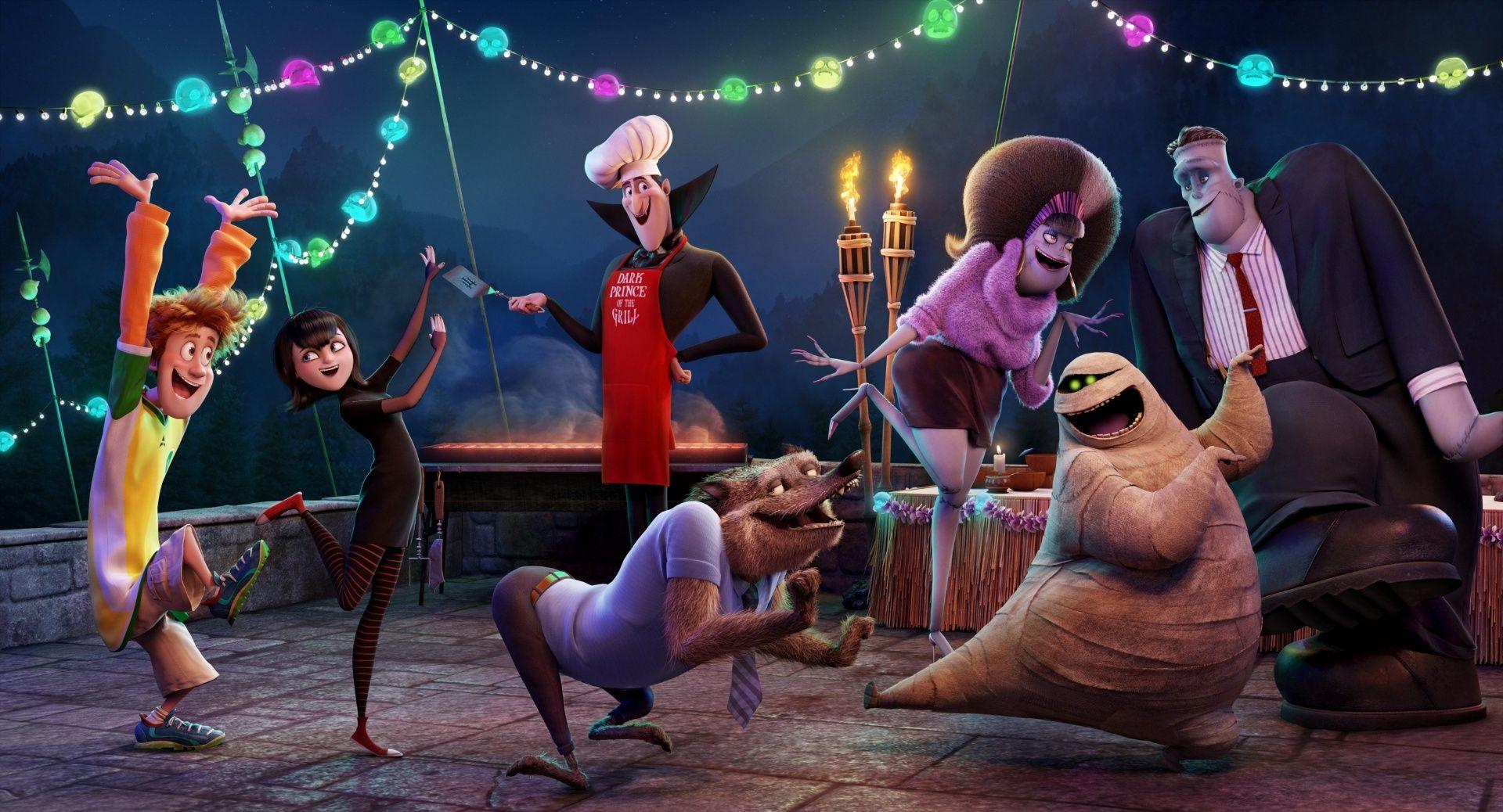 Hotel Transylvania Johnnystein And Mavis HD Desktop Wallpaper