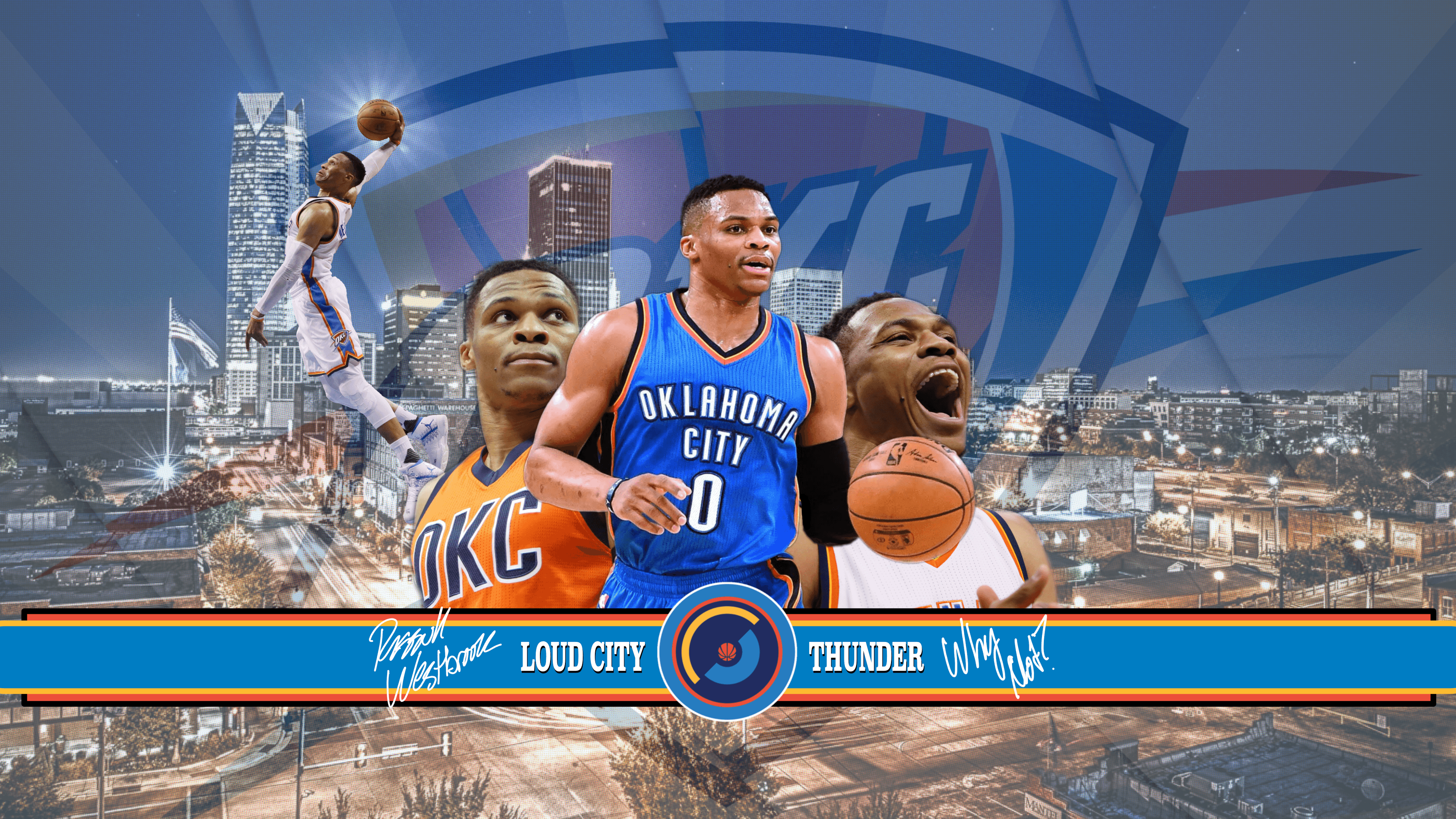 Oklahoma City Thunder Wallpapers of the Month: Russell Westbrook
