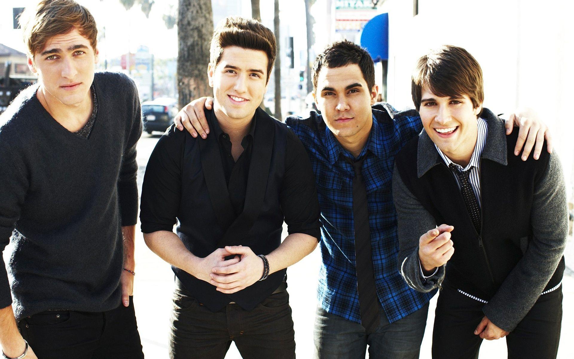 Download wallpaper Big Time Rush, BTR, Logan Henderson, James