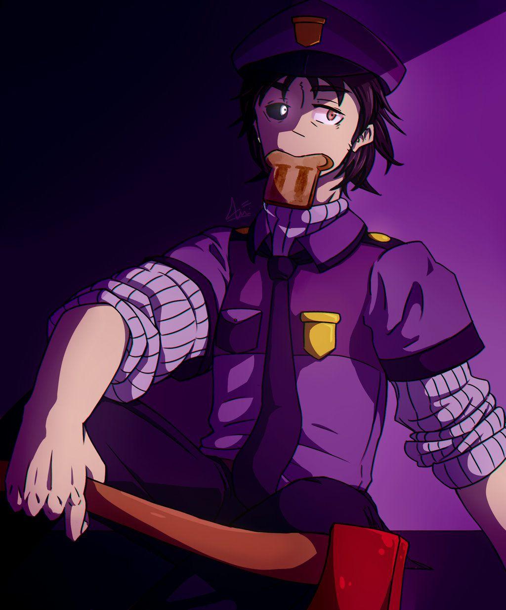 Purple Guy is Awesome by MissChauvex3 on DeviantArt  Purple guy Fnaf  Vincent fnaf