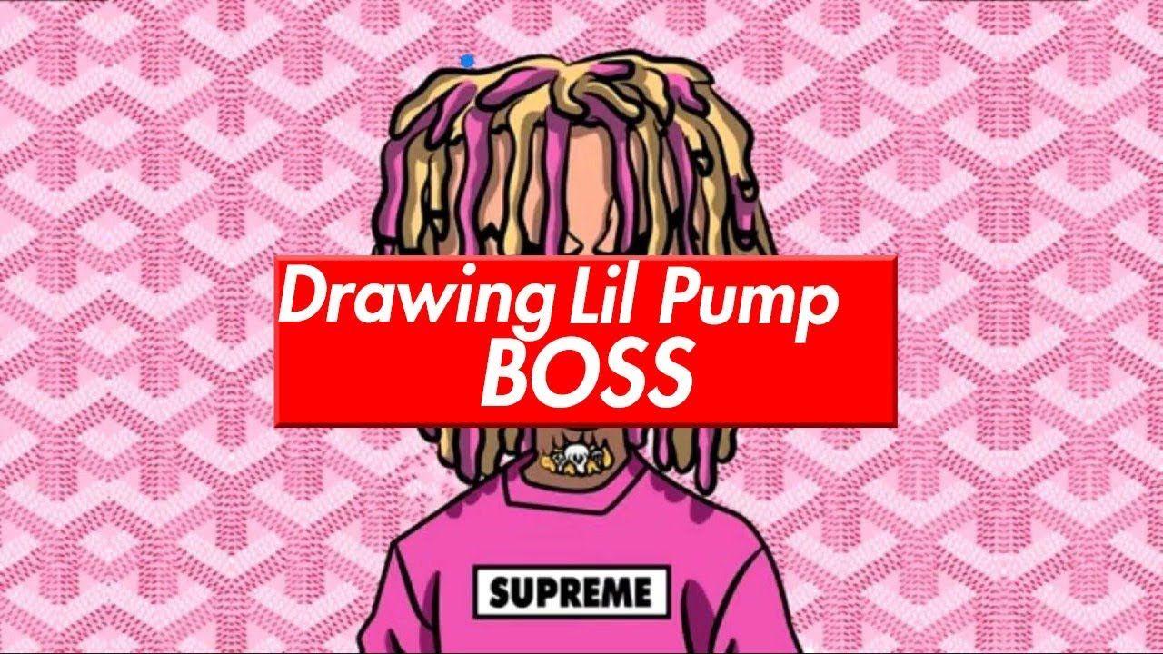 Drawing Lil Pump Album Cover