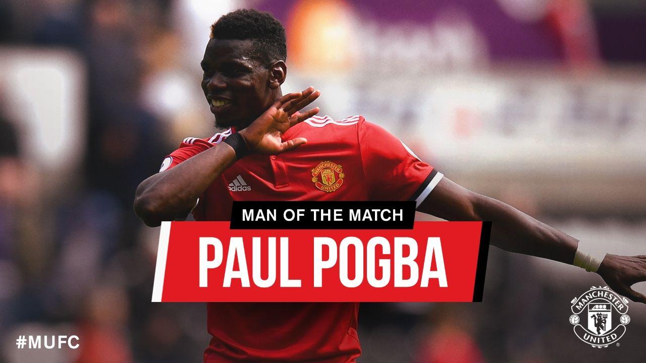 Manchester United Man of the Match: Paul Pogba