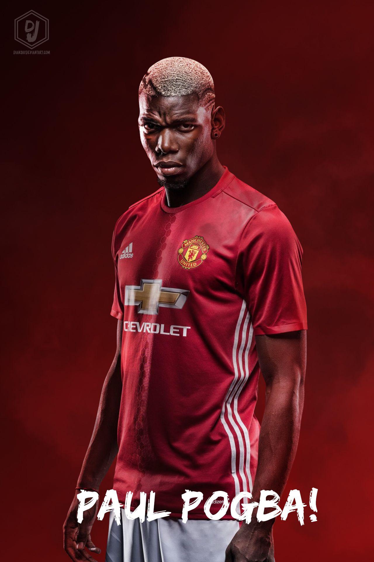 Paul Pogba Manchester United 2016 17 Wallpaper