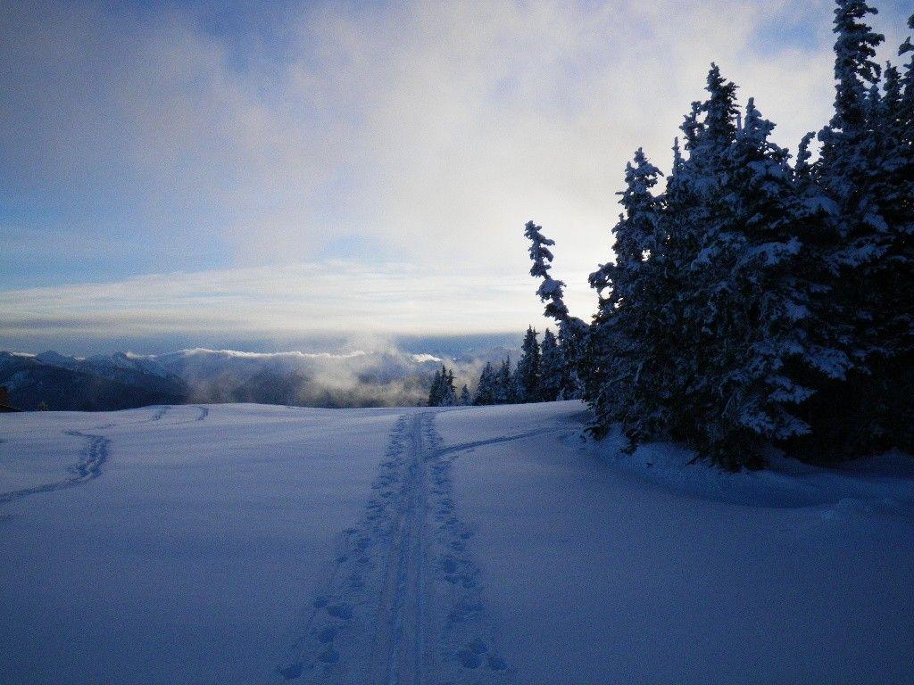 Winter: Snowcap Sundancer Sun Mountains Olympic Winter Mountain