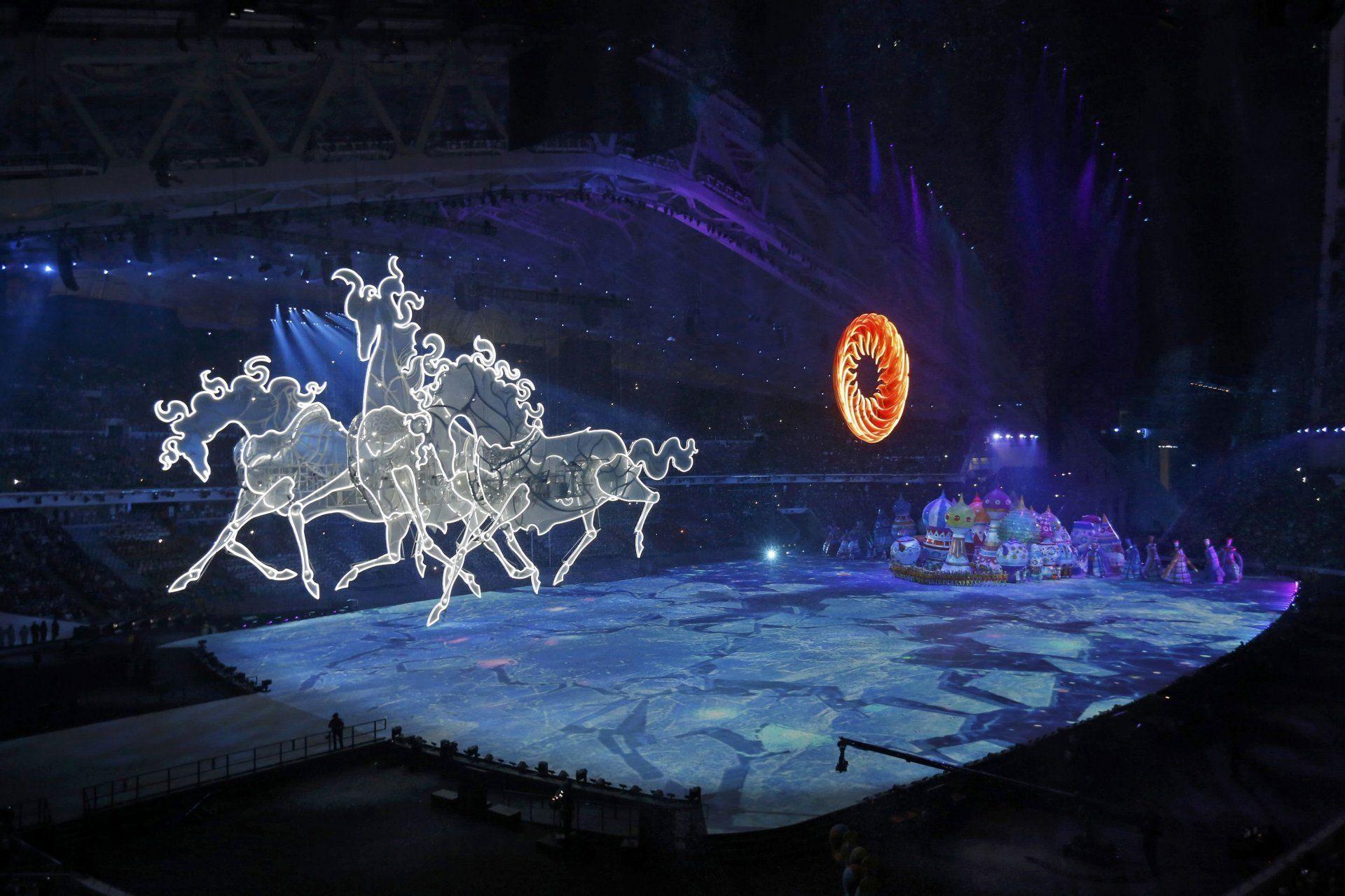 opening ceremony of the xxii winter olympic games sochi 2014