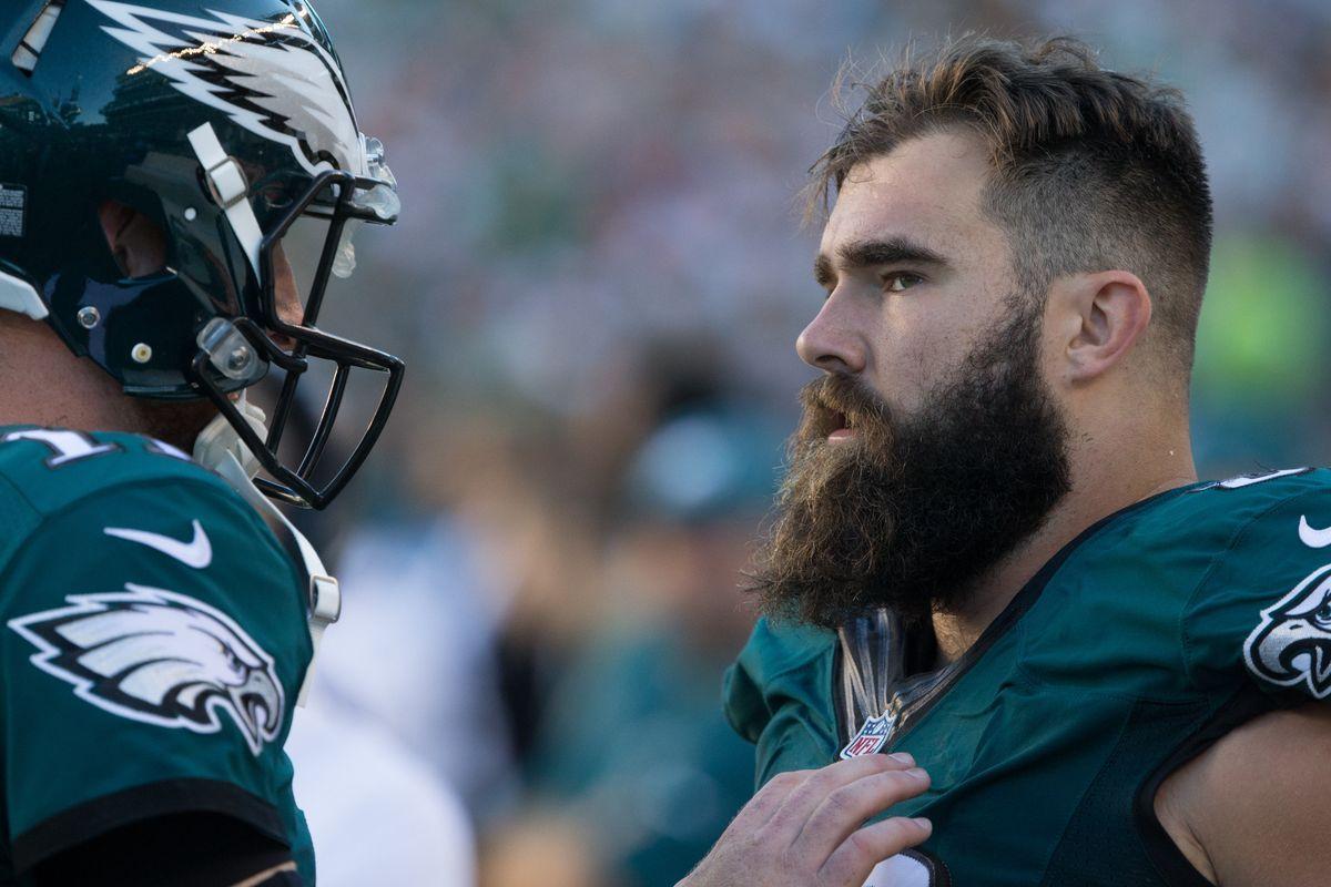 Jason Kelce, grunge art, Philadelphia Eagles, american football, football  center, HD wallpaper