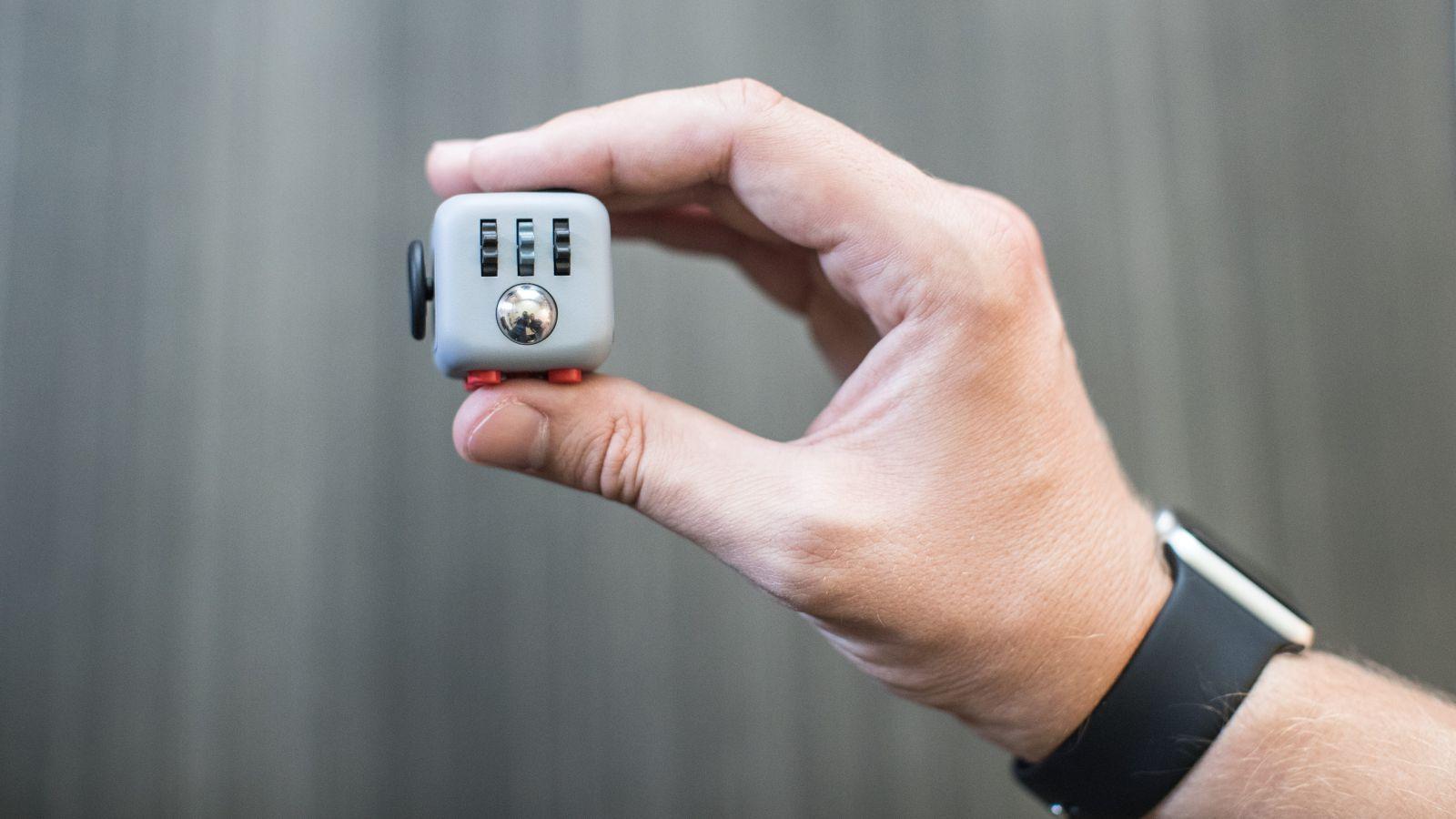 Kickstarter's Fidget Cube: A toy for fidgety office workers has