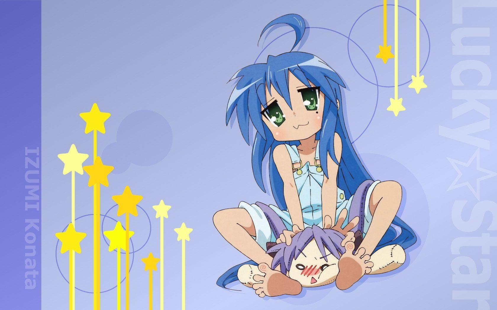 Lucky Star Konata Wallpapers Wallpaper Cave