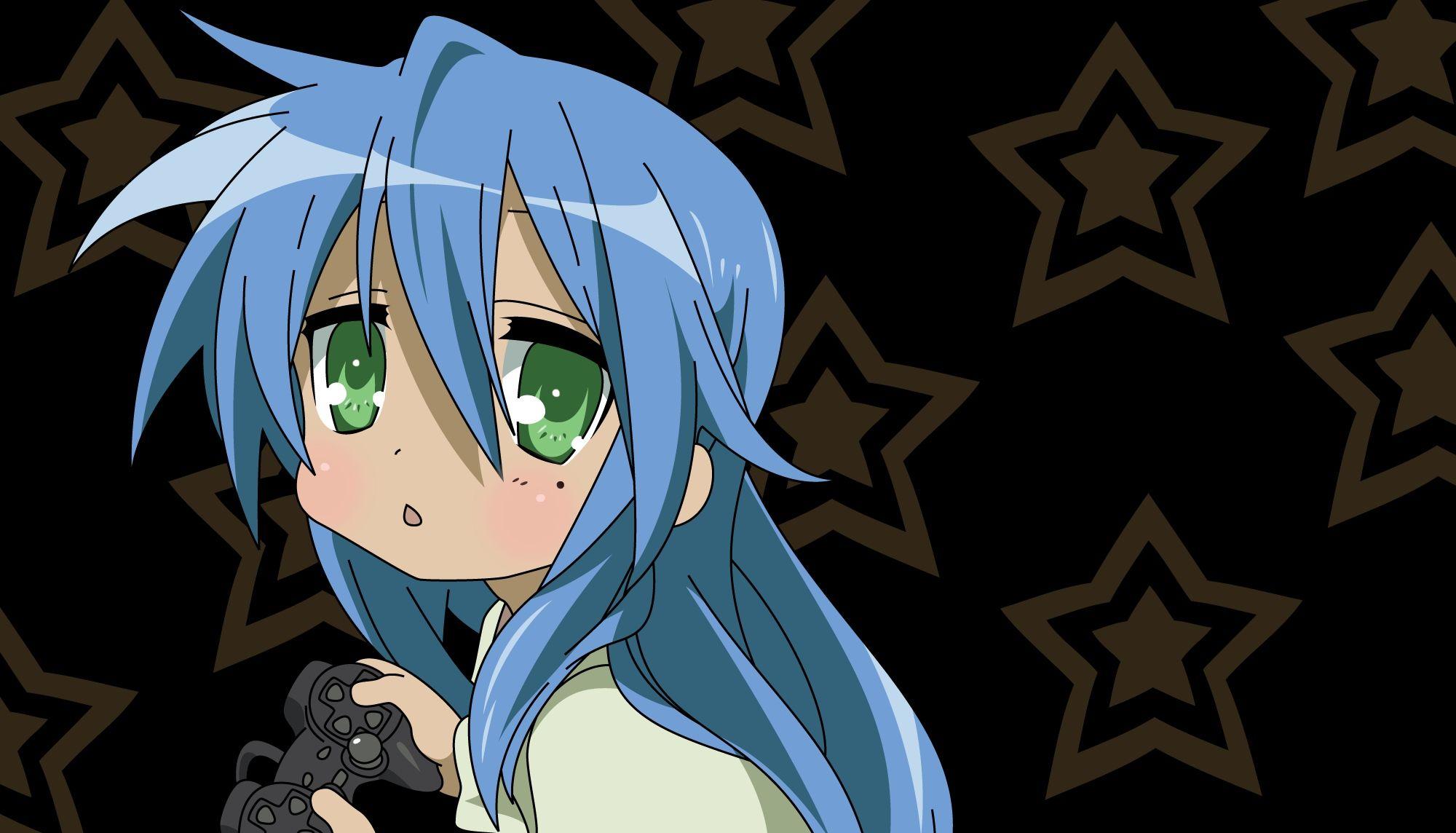 Izumi konata lucky star transparent wallpaperx1144