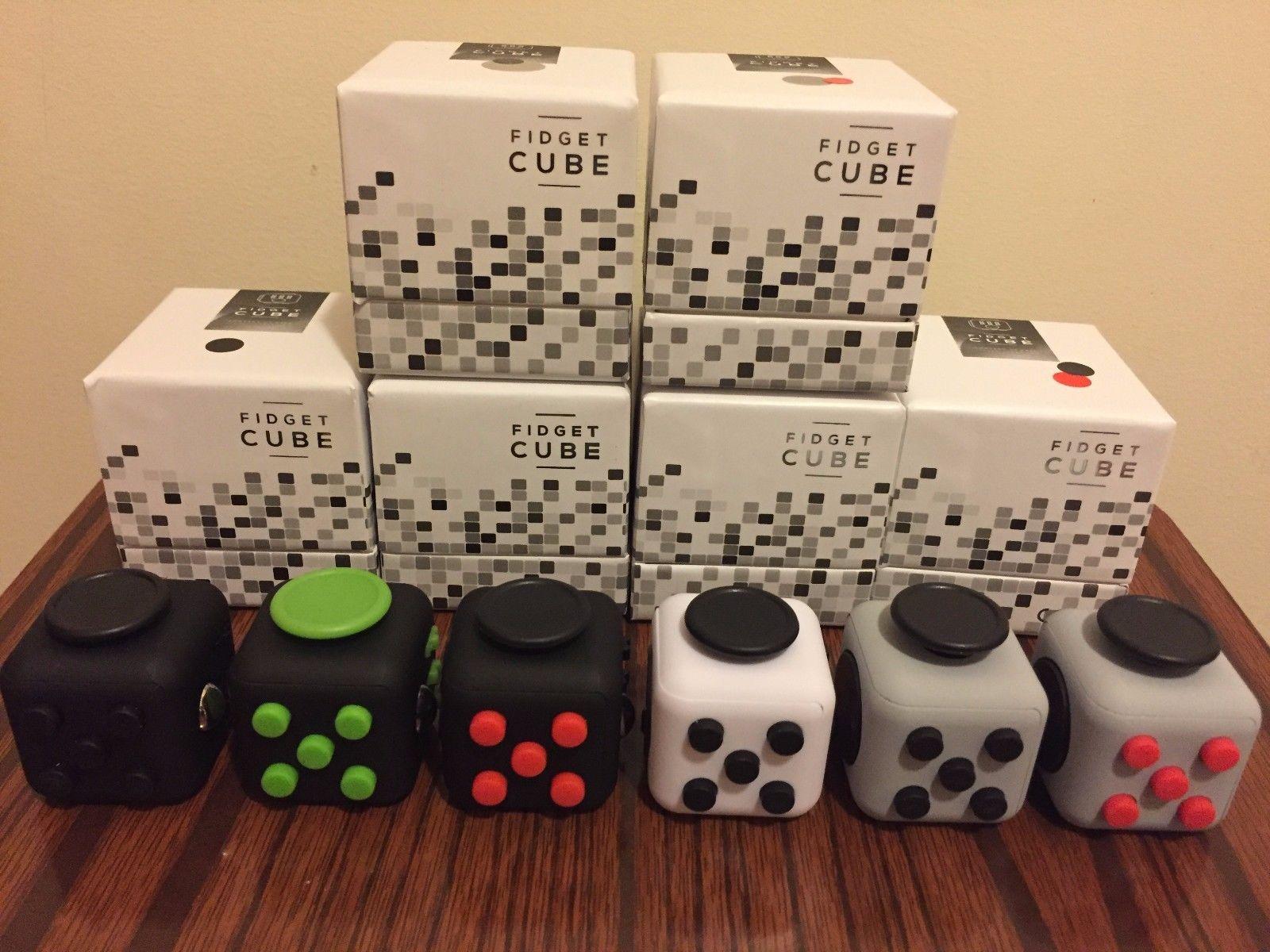 In Stock Magic Fidget Cube Anti Irritability Toy 2016 2017 Popular