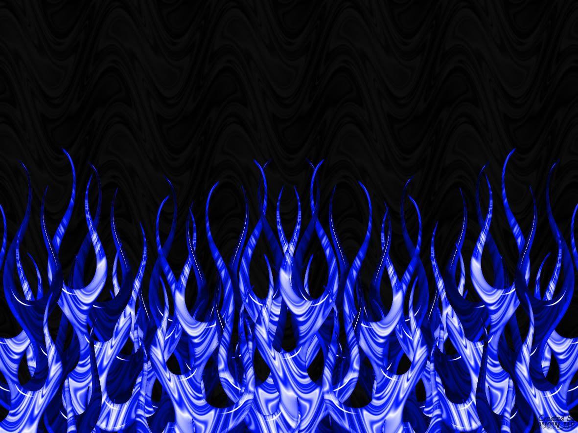 Blue Flames Wallpapers