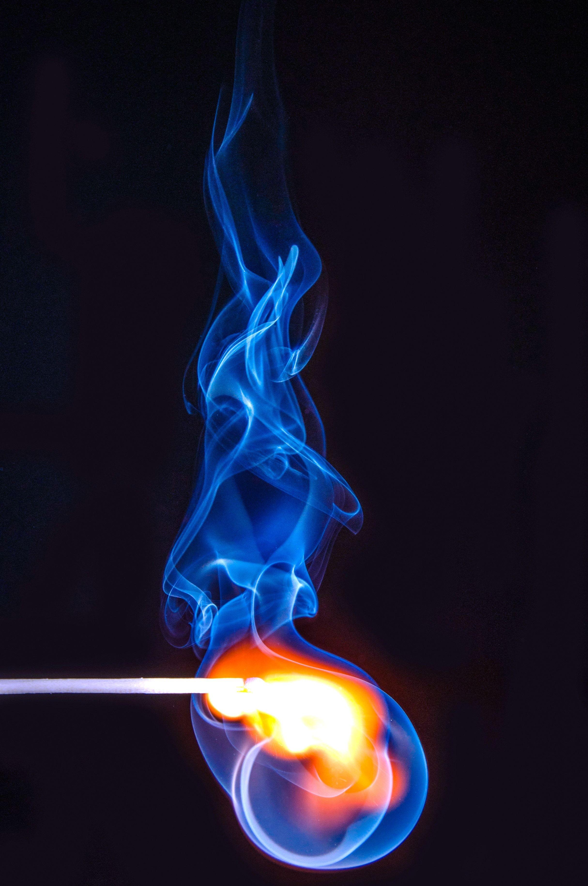 blue flame free image
